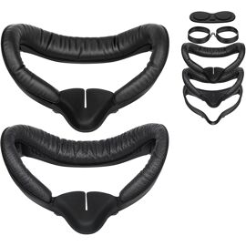 MEVRONISSHOP-Interface faciale pour Oculus/Meta Quest 2 Accessoires (Améliorée), avec 2 Coussin de Facial Protection, Coussinet Nasal Anti-lumière (L/S), Protection Lentille, Entretoise pour Lunettes