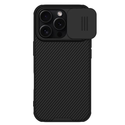 Coque pour iPhone 16 Pro Rigide Magnétique CamShield PRO Nillkin Noir