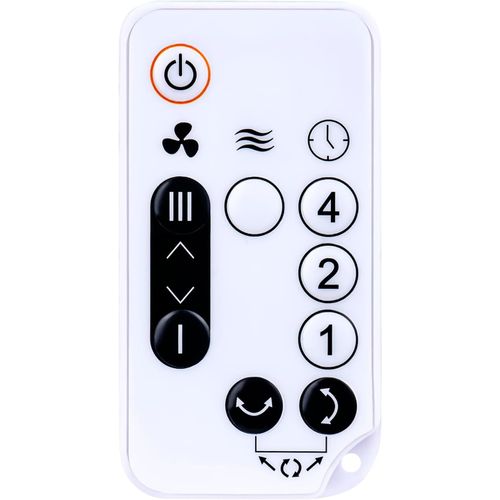 Loc-Télécommande Remplacée Convient Pour Woozoo Silent & Portable Table Fan P -Sc15T,Blanc,Convient À La Télécommande Du Ventilateur À 5 Vitesses Du Globe