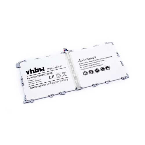 vhbw 1x Batterie remplacement pour Samsung T9500, T9500C, T9500E pour tablette pad (9500mAh, 3,8V, Li-ion)