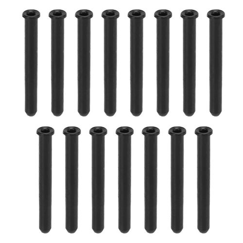 Lot De 20 À 25 Tubes De Protection Pour Fil De Raquette De Tennis, Outils De Cordage Durables, Double Trou De 4,0 X 35 Mm