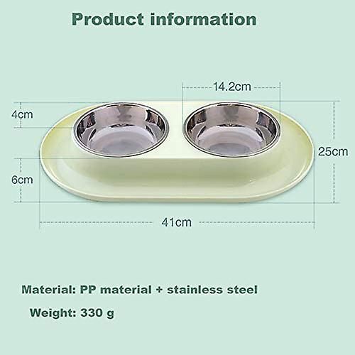 Gamelle Double Pour Chien 2025, Gamelle Pour Chat Et Chien, Gamelle En Acier Inoxydable Antidérapante