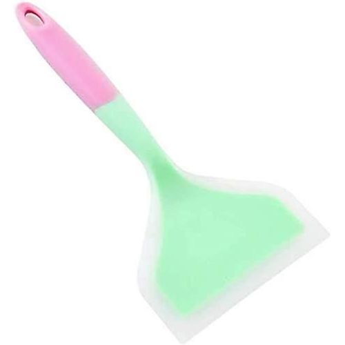 Spatule En Silicone, Spatule À Gâteau Pour La Cuisson, Large Spatule À Pizza Antiadhésive, Spatule À B?uf Résistante À La Chaleur