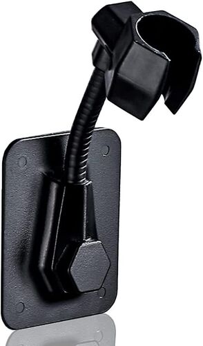 Support de douche mural, support de pommeau de douche, support de douche autocollant, support de douche noir