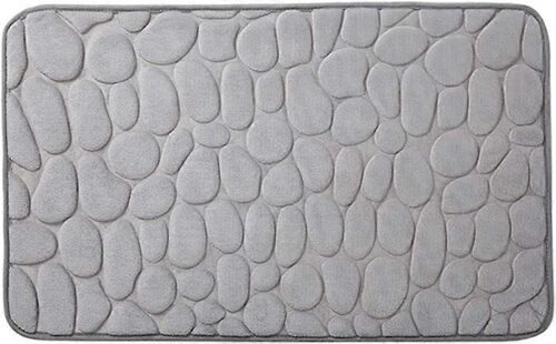 Tapis de bain absorbant antidérapant en mousse à mémoire de forme, tapis de douche, tapis de massage, lavable au sol