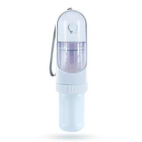 Bouteille D'eau Pour Chien, Bouteille En Plastique 2 En 1, Design Coulissant, Gain De Place, 1 Pièce