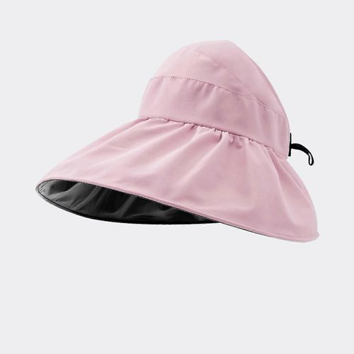 Chapeau Bob D'été Pliable Pour Femme, Avec Revêtement En Vinyle, Protection Uv, Pour La Plage, Les Fêtes, Rose, Taille Unique, 2025
