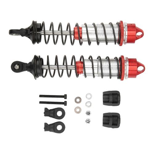 Amortisseur arrière professionnel 2025RC en alliage d'aluminium pour modèles RC ARRMA 1/7 et 1/8, rouge