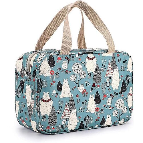 2025 - Grande trousse de toilette de voyage pour femme, trousse de toilette étanche, trousse de maquillage, trousse de toilette, trousse de natation, salle de sport
