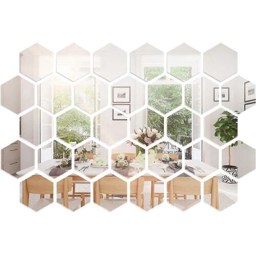 Lot De 32 Autocollants Muraux Amovibles En Acrylique Pour Décoration De Salon, Chambre À Coucher (Style 2, 32 Pièces)