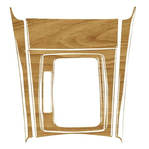 Cache De Levier De Vitesse En Similibois Jaune Pour W204 07-13