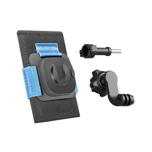 Clip de sac à dos à boucle en nylon pour GoPro à dégagement rapide,coupe rapide à 360°