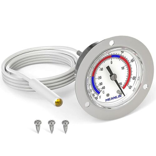 1 Thermomètre De Réfrigération Capillaire À Vapeur,Cadran De 2 Pouces 