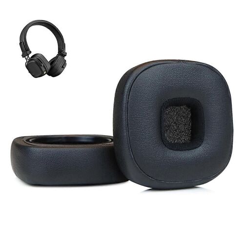 1 paire de coussinets d'oreille de rechange pour casque MARSHALL Major 5 marron