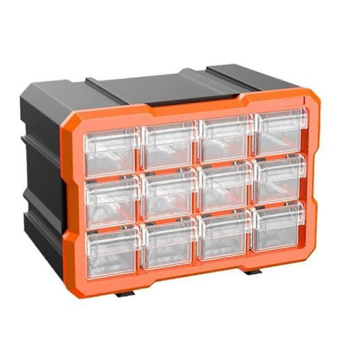 Quincaillerie Outil Cloison Boîte de rangement Écrous Boulons Vis Pièces Conteneur