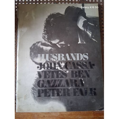 Husbands - 1970 - Dossier De Presse Original Americain - John Cassavetes - Peter Falk - Ben Gazzara