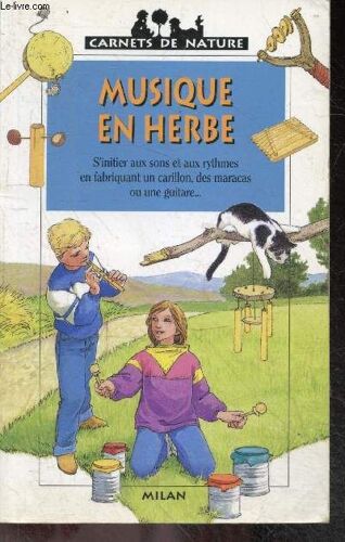Musique En Herbe - S Initier Aux Sons Et Aux Rythmes En Fabricant Un Carillon, Des Maracas Ou Une Guitare... - Collection Carnets De Nature