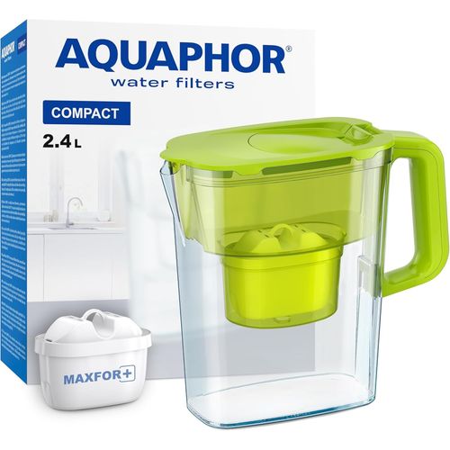 Carafe Filtrante Compact Avec 1 Filtre Maxfor+ 200l - 2,4 L (Vert)