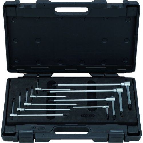 KS Tools 158.5200 3 Way Lot de 9 clés mâles TX avec manche en T T10-T50