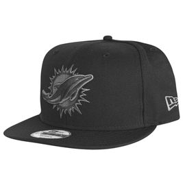 New Era 9fifty Snapback Cap - Miami Dolphins Noir / Gris