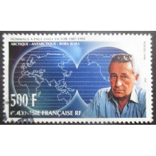 Polynesie Francaise N°502 Paul-Emile Victor Oblitéré