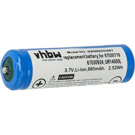 Batterie Compatible Avec Braun Series 5 530, 550, 550S-3, 550S-4, 560, 560S-3, 560S-4, 570Cc, 570Cc-3 Rasoir Tondeuse Électrique (680Mah, Li-Ion)