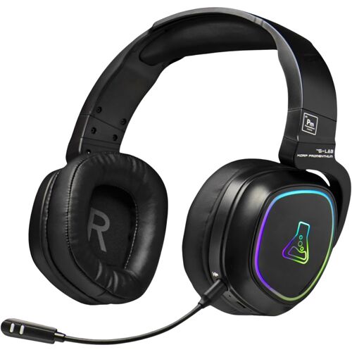 KALANKA-- Korp Promenthium - Casque Gaming sans Fil, Triples Modes : BT / 2. 4 Ghz/Filaire - Casque Gamer sans Fil, Micro détachable, RGB, Son Stereo - PC,PS4,PS5,Switch,Tablette, Smartphone