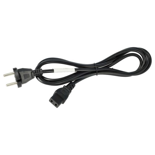 vhbw Câble connecteur euro type F compatible avec Roland RD-250S, RD-300, RD-300S, S-10, PRO-E, R-880, RA-800, RD-1000, RD-200 - Prise C9, 2m