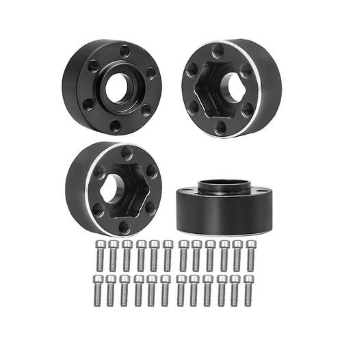 Adaptateur d'élargissement de moyeu hexagonal de roue WS 9 mm, 4 pièces, pour jantes axiales 1/10 RC Crawler 1,9 et 2,2 pouces