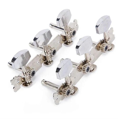 Cheville D'accordage Set Tête Triple Double Trou Guitare Bouton Guitare Pièces A
