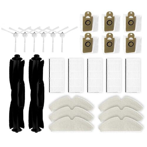 Pour T1 Pro / T1s Pro / Cleaner T1 Accessoires Robot Aspirateur Rouleau Brosse Filtre HEPA Chiffon de vadrouille Sac à poussière