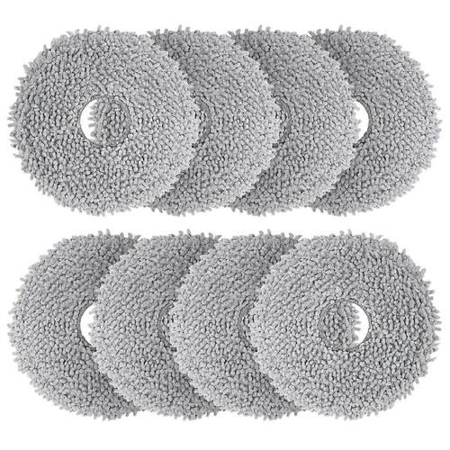 Tampons en tissu d'aspirateur en microfibre pour aspirateur robot Q & Qrevo MaxV - Pièces de rechange réutilisables et lavables