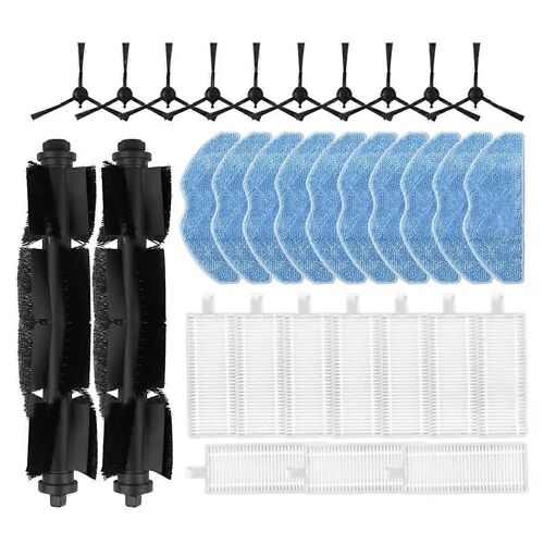 Pièces détachées pour aspirateurs robots PVCR 5001/6001/PVCRDC 5002/6002, rouleau, brosse latérale, filtre, chiffon
