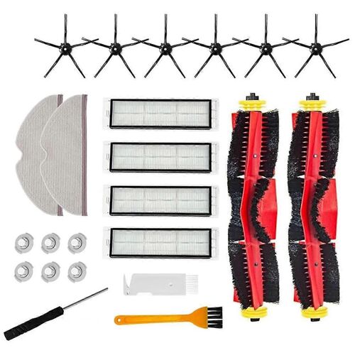 Pièces d'aspirateur pour S5 Max S6 S6 Pure S6 MaxV S50 S51 S55 S5, brosse latérale principale, filtre Hepa, chiffon de nettoyage