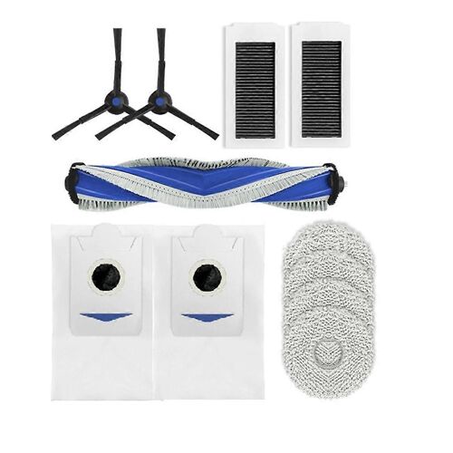 Pour robot balayeur X5 PRO, accessoires, sac à poussière, consommables, rouleau latéral, brosse, éléments filtrants, brosse latérale A