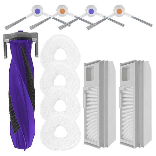Lot de 11 accessoires de rechange pour aspirateur Freo X Ultra/J4 : brosse principale, filtre, sacs, tampons de nettoyage