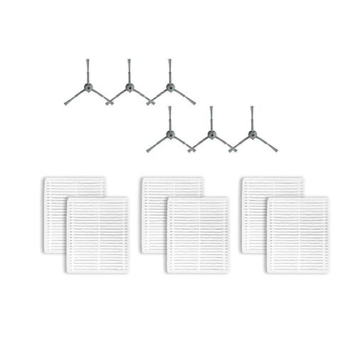 Pièces de rechange pour aspirateur robot L20, kit de filtre et brosse combinés