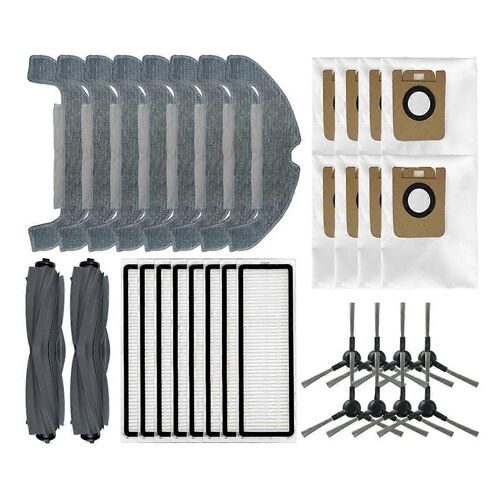 Pièces de rechange pour aspirateur robot D10s Plus, brosse latérale principale, filtre HEPA, tampon de nettoyage, sac à poussière