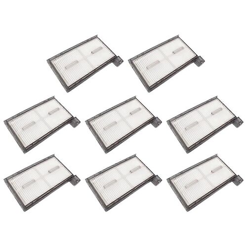 Lot de 8 filtres lavables de rechange pour aspirateurs robots X8 Pro / X8 Pro, accessoires, filtre HEPA