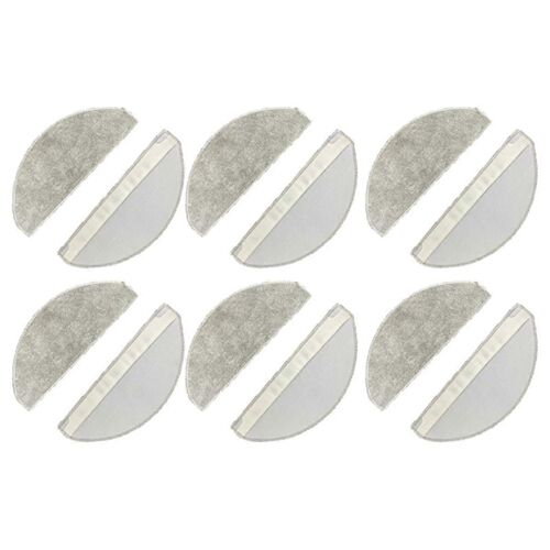 Lot de 12 serpillères lavables pour aspirateurs 3C Enhanced E10/C103/B112/E12