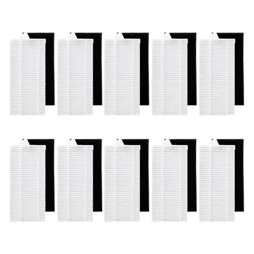 Lot de 10 filtres lavables pour aspirateurs HEPA des séries Immortal 7490 et 8290
