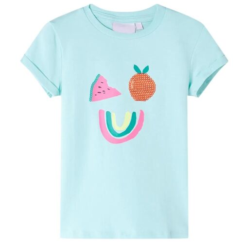 T-Shirt Pour Enfants Aqua Clair 116