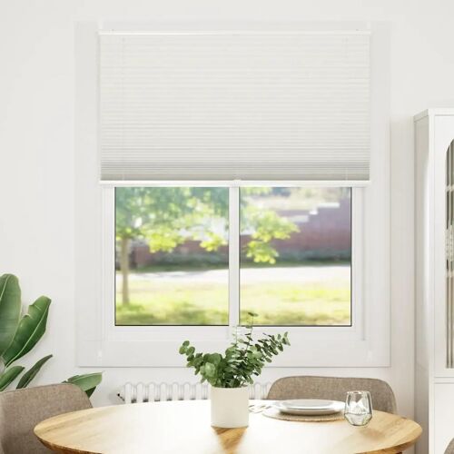 Vidaxl Store Plissé 110x125 Cm Blanc