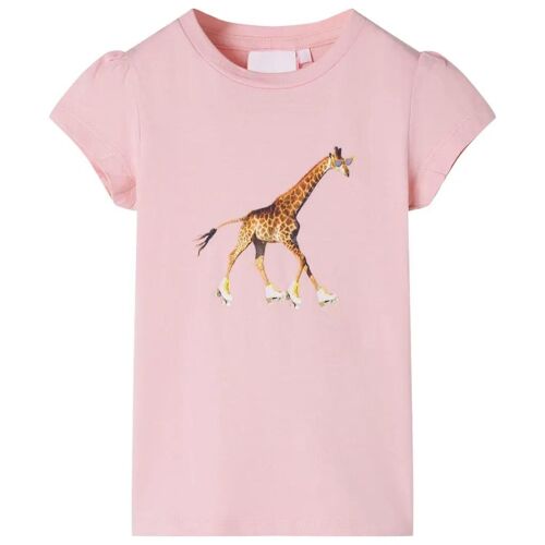 T-Shirt Pour Enfants Rose Clair 104