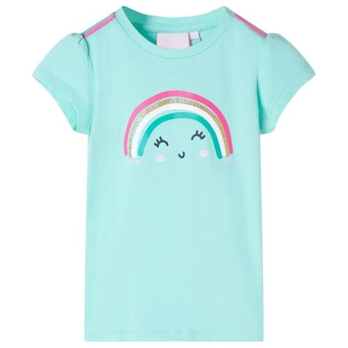 T-Shirt Pour Enfants Menthe Clair 104