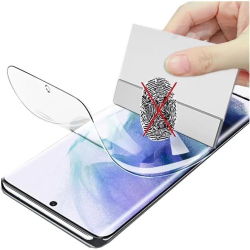 Sjzg-2pcs Film D'hydrogel Mat Anti-Empreintes Digitales Pour Samsung Galaxy S21 5g 6.2" Anti-Éblouissement Flexible Transparent Haute Sensibilité Tpu Antidéflagrant Film De Protection D'écran
