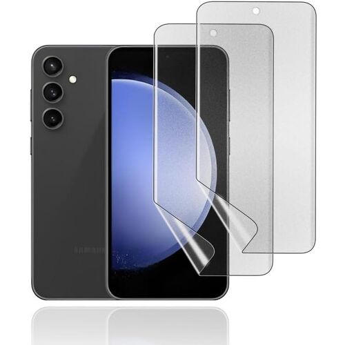 SJZG-Mat Film Hydrogel Pour Samsung Galaxy S23 Fe, 2 Pièces Tpu Film Protection Écran Matte, Flexible Film De Protection D'Écran, Antireflets, Anti-Traces