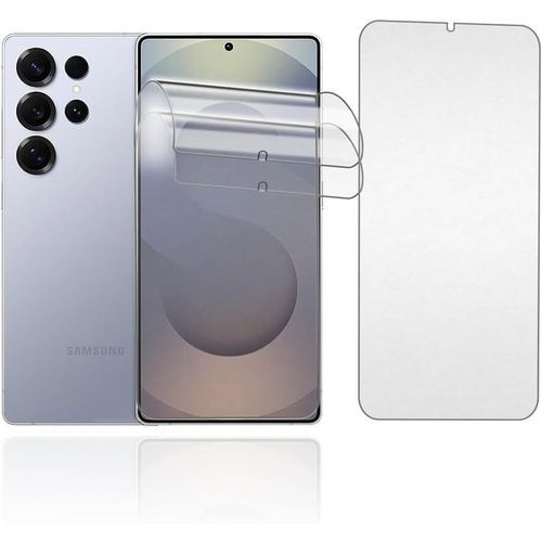 Sjzg-Mat Film Hydrogel Pour Samsung Galaxy S25 Ultra, 2 Pièces Tpu Film Protection Écran Matte, Flexible Film De Protection D'écran, Antireflets, Anti-Traces