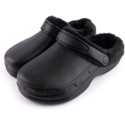 Monst-Clog Classic, Sabots D'hiver Pour Femme, Avec Doublure Chaude, Imperméable, Avec Semelle Antidérapante, Confortable, Pour Maison, Chambre, Salon.