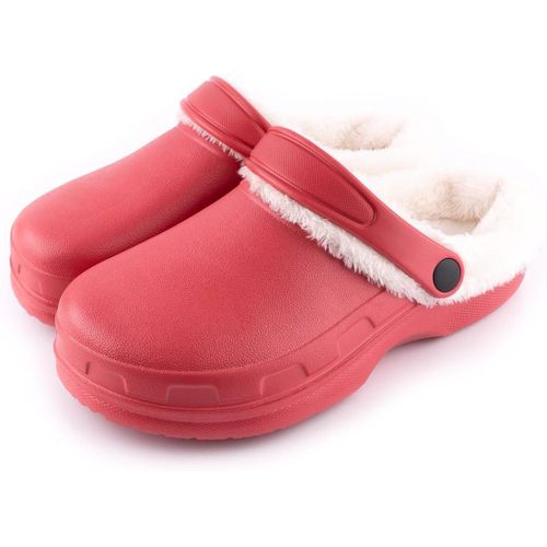 Monst-Clog Classic, Sabots D'hiver Pour Femme, Avec Doublure Chaude, Imperméable, Avec Semelle Antidérapante, Confortable, Pour Maison, Chambre, Salon.